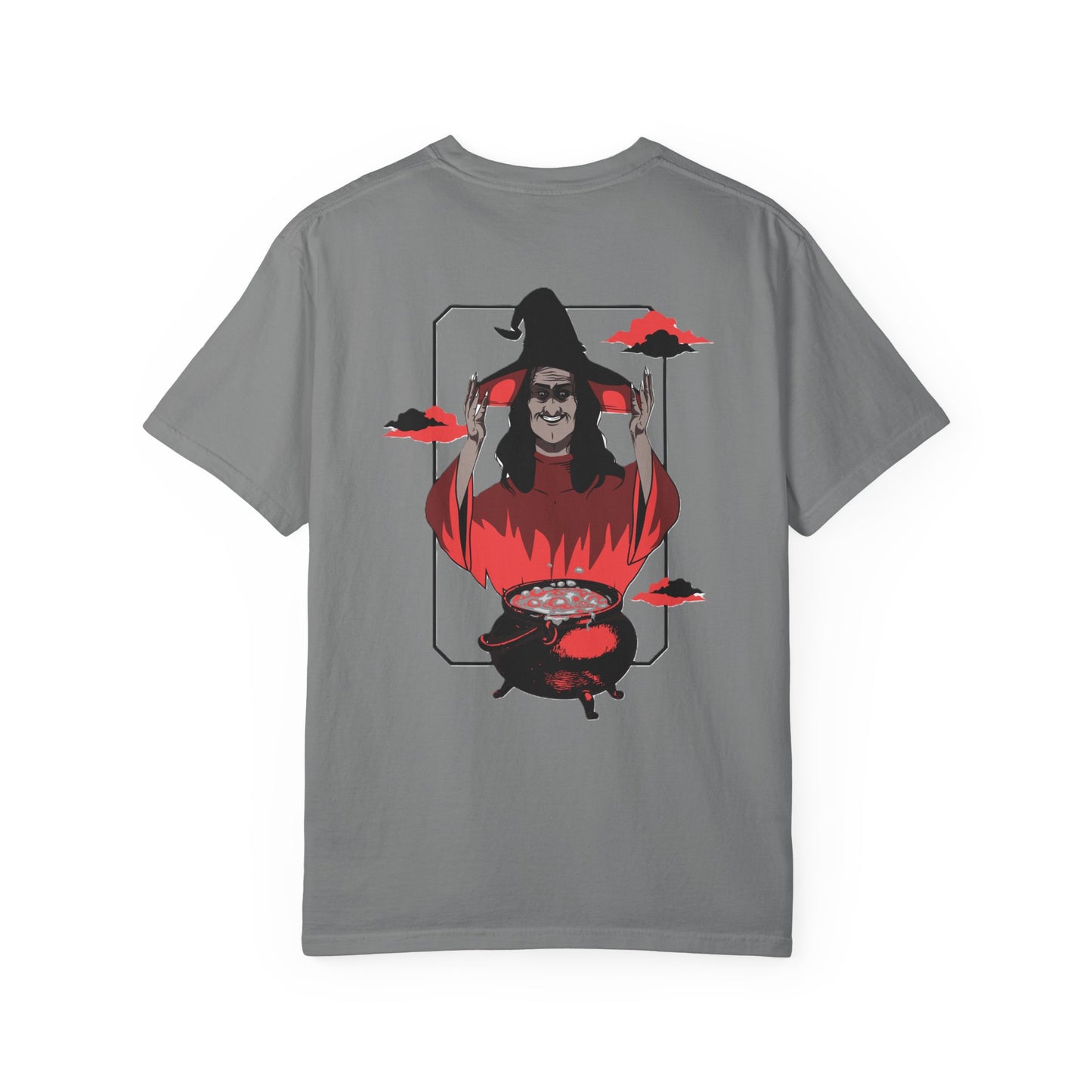 Halloween Themed Unisex T-Shirt - Spooky Graphic Tee for Halloween, Horror Fans, Gift for Witch Lovers, Casual Wear, Costume Top