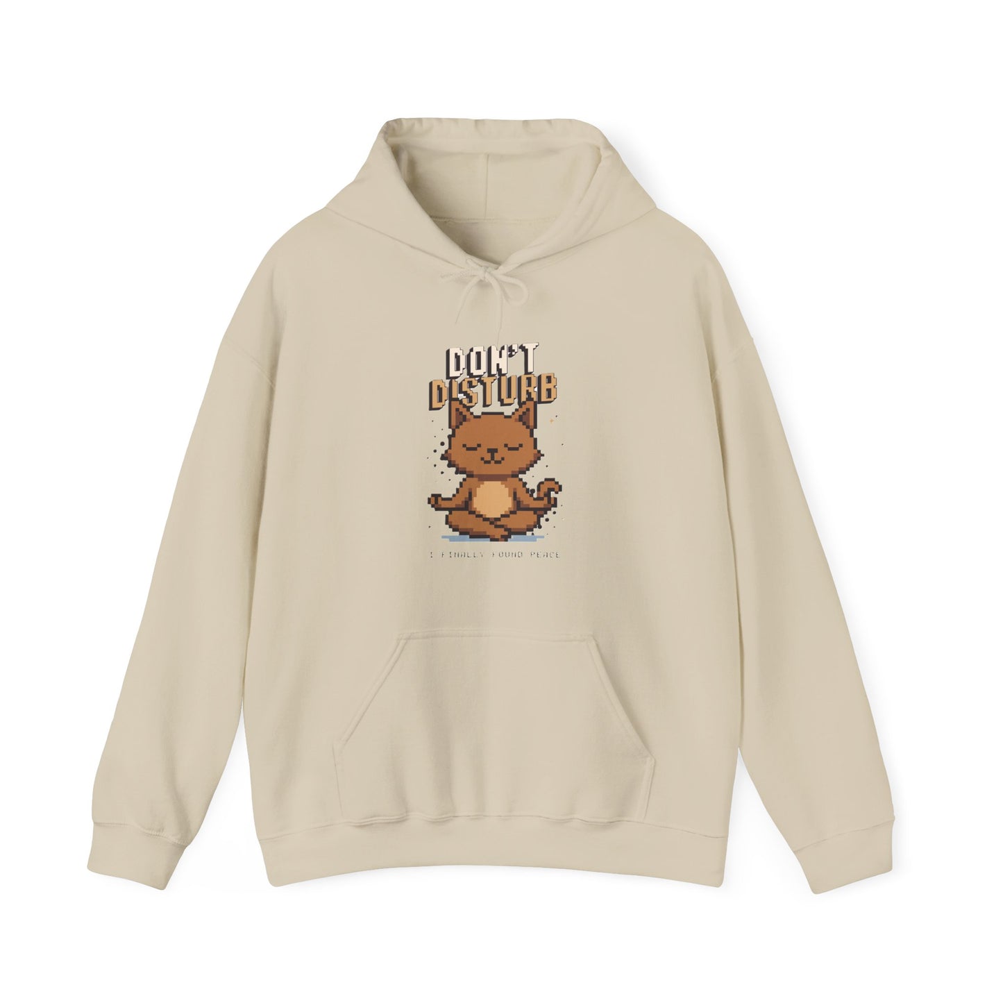 Cozy Cat Hoodie, Unisex Sweatshirt, Funny Cat Lover Gift, Relaxed Casualwear, Perfect for Animal Lovers, Birthday Gift, Staycation Apparel
