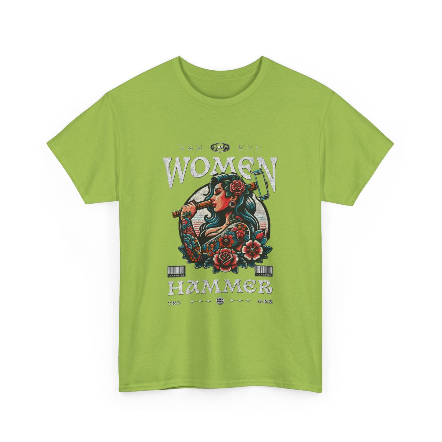 Empowered Women Graphic Tee, Heavy Cotton Tee, Feminist T-Shirt, Gift for Her, Casual Style Shirt, Art Apparel