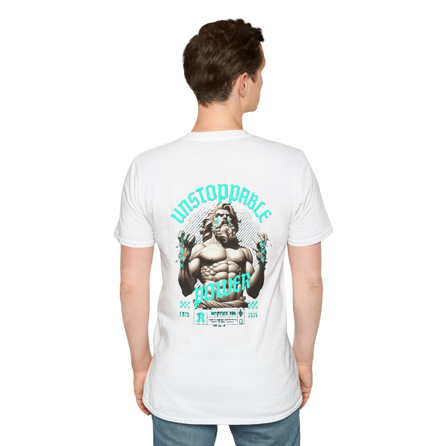 Unstoppable Power T-Shirt | Motivational Tee for Fitness Lovers, Gym Wear, Workout Shirt, Gift for Him, Casual Style