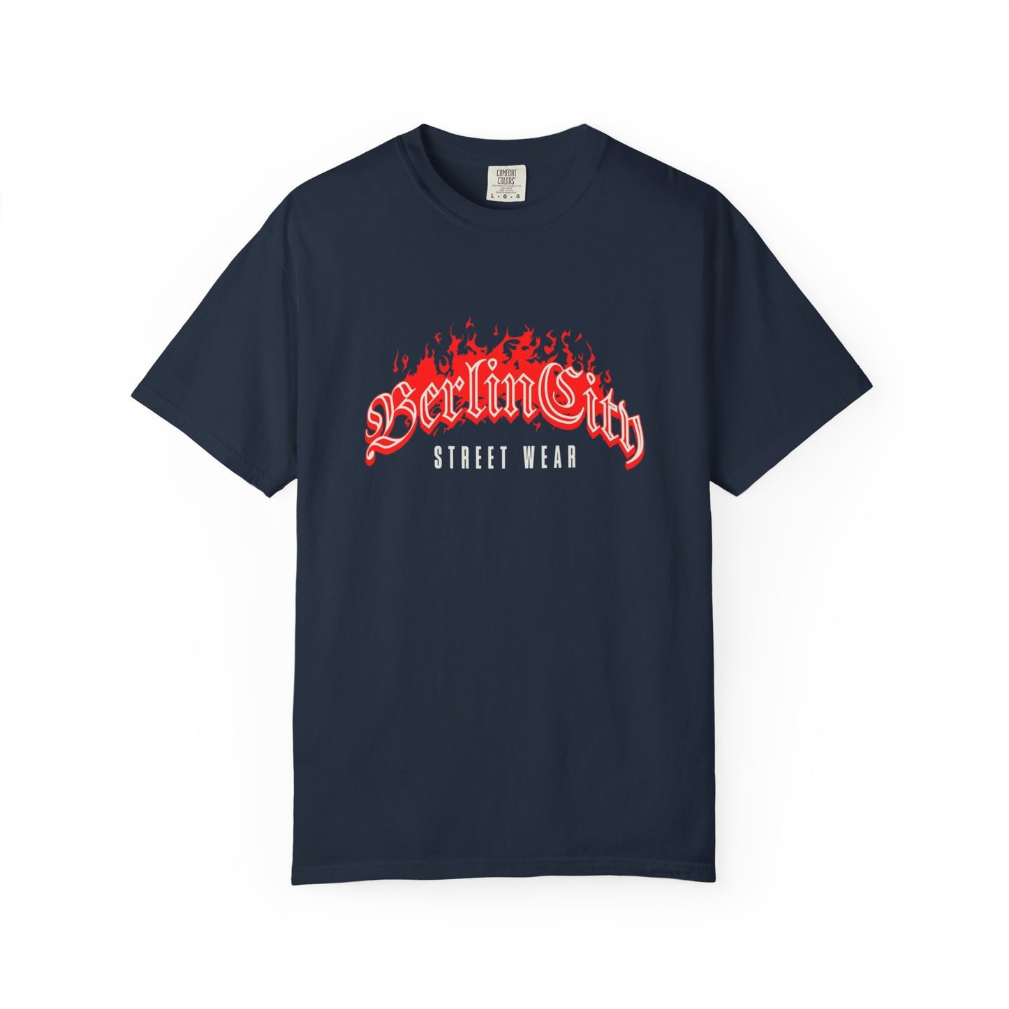 Berlin City Street Wear Unisex Garment-Dyed T-shirt, Casual Tee, Streetwear Fashion, Urban Style, Gift for Trendsetters, Summer Apparel