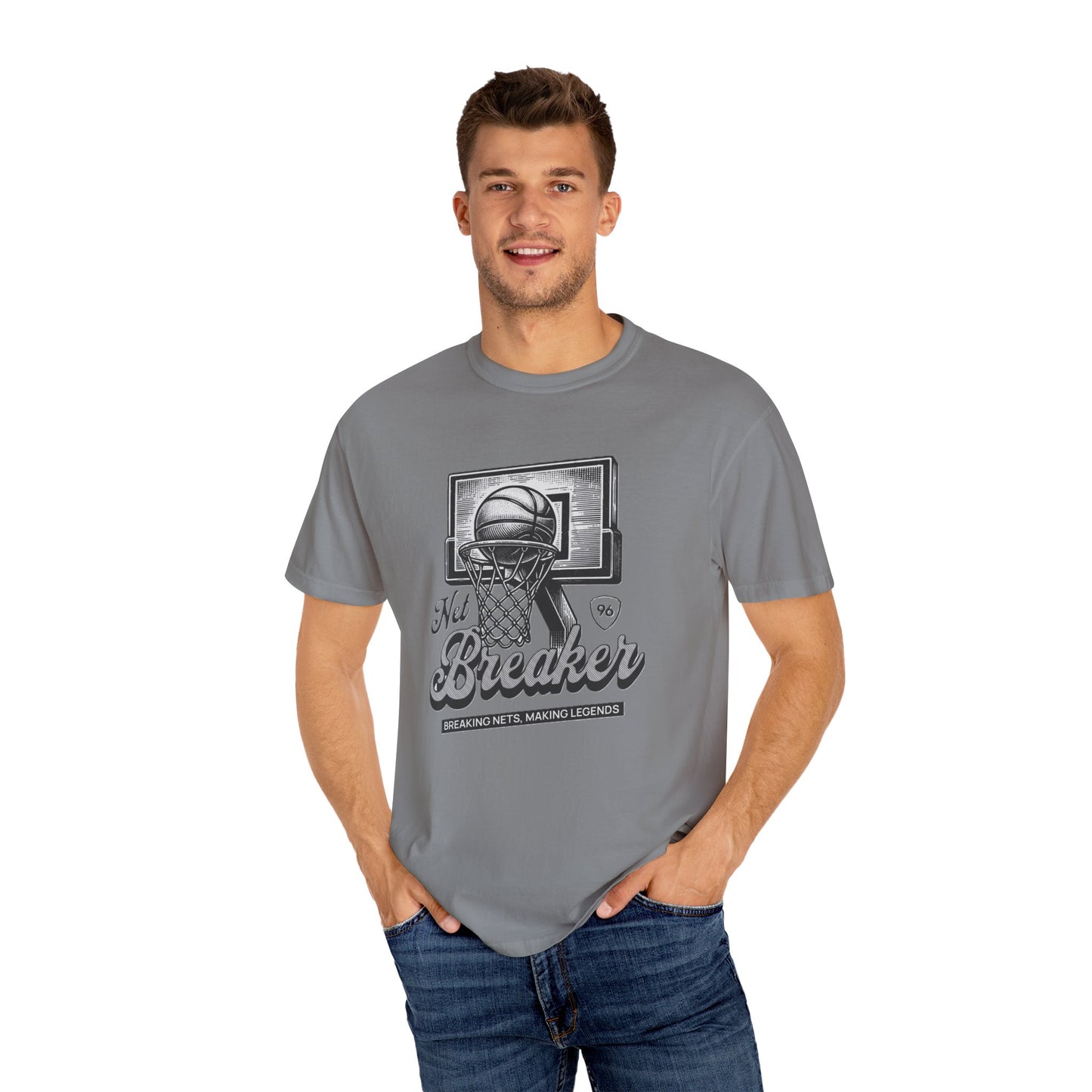 Basketball Enthusiast T-Shirt, Sporty Tee, Gift for Athletes, Men's Apparel, Men’s Fashion, Casual Streetwear