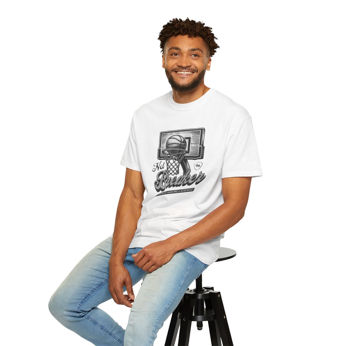 Basketball Enthusiast T-Shirt, Sporty Tee, Gift for Athletes, Men's Apparel, Men’s Fashion, Casual Streetwear