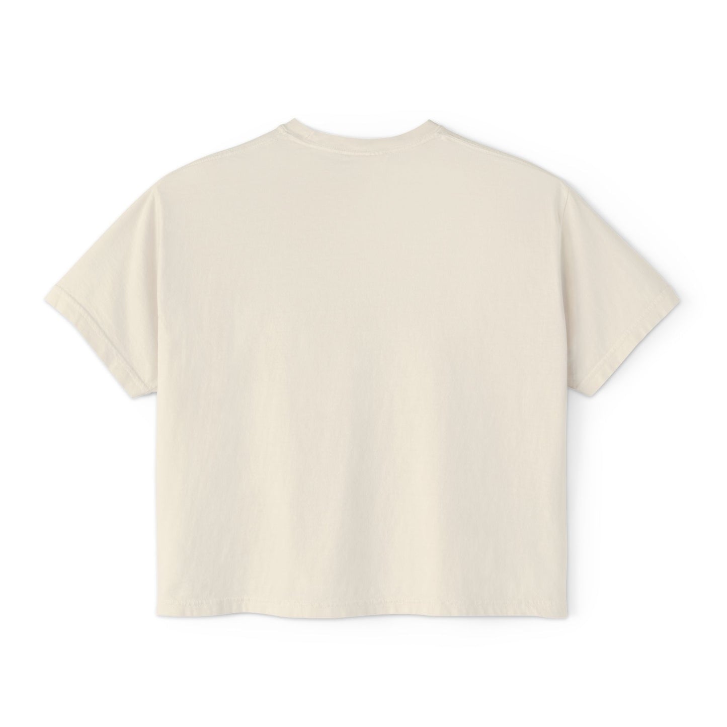 Women's Boxy Tee - Never Settle, Casual Chic Shirt, Gift for Her, Trendy Summer Top, Inspiring Graphic Tee