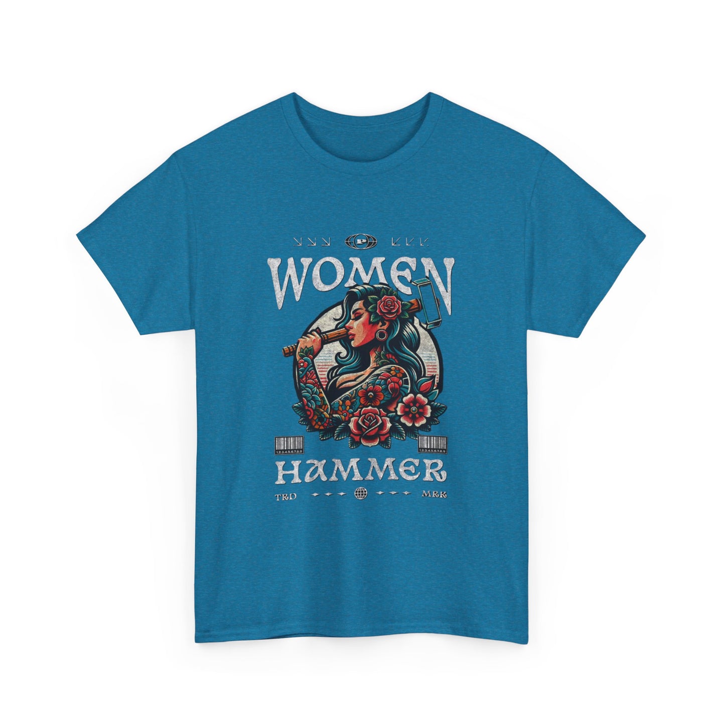 Empowered Women Graphic Tee, Heavy Cotton Tee, Feminist T-Shirt, Gift for Her, Casual Style Shirt, Art Apparel