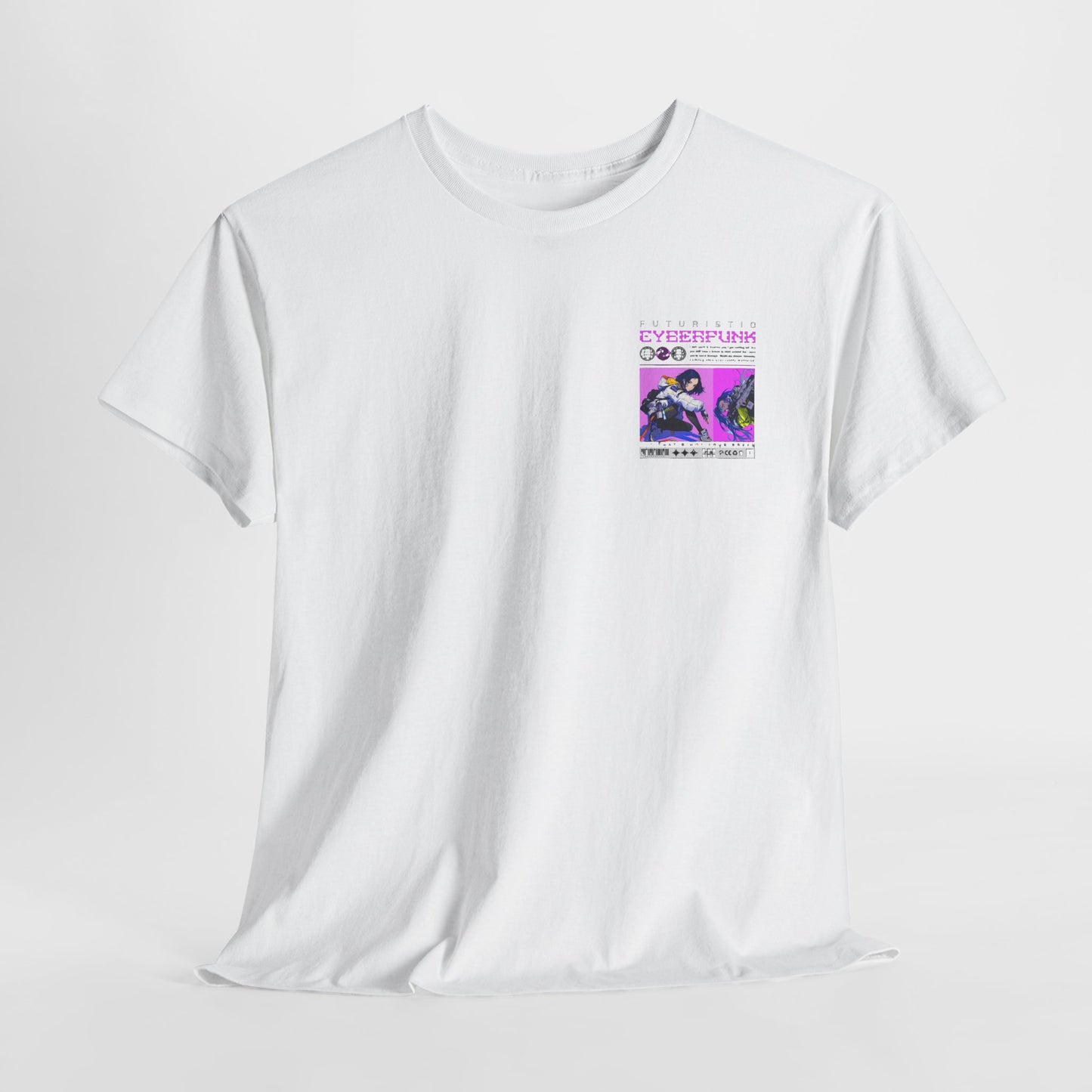 Anime Graphic Tee, Man's Cotton T-Shirt, Retro Aesthetic Apparel, Casual Streetwear, Gift for Fans