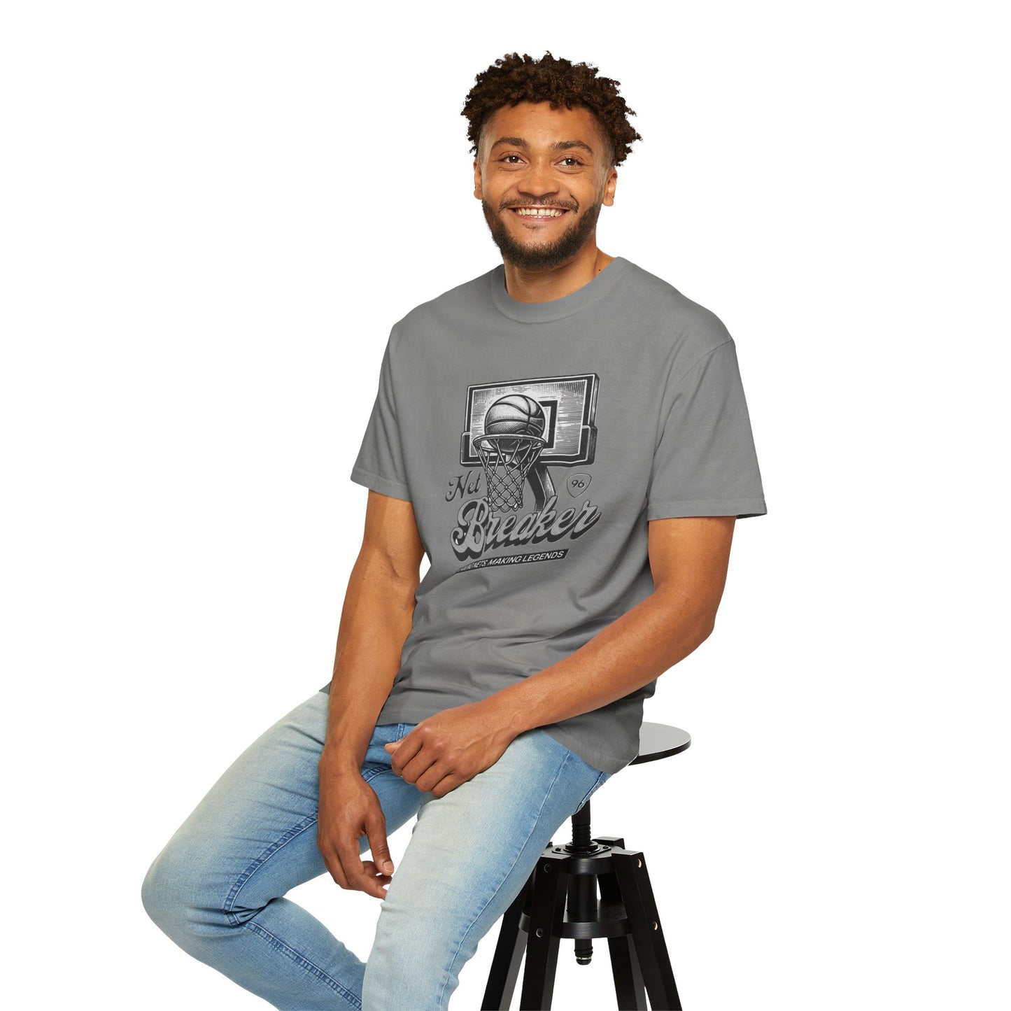 Basketball Enthusiast T-Shirt, Sporty Tee, Gift for Athletes, Men's Apparel, Men’s Fashion, Casual Streetwear