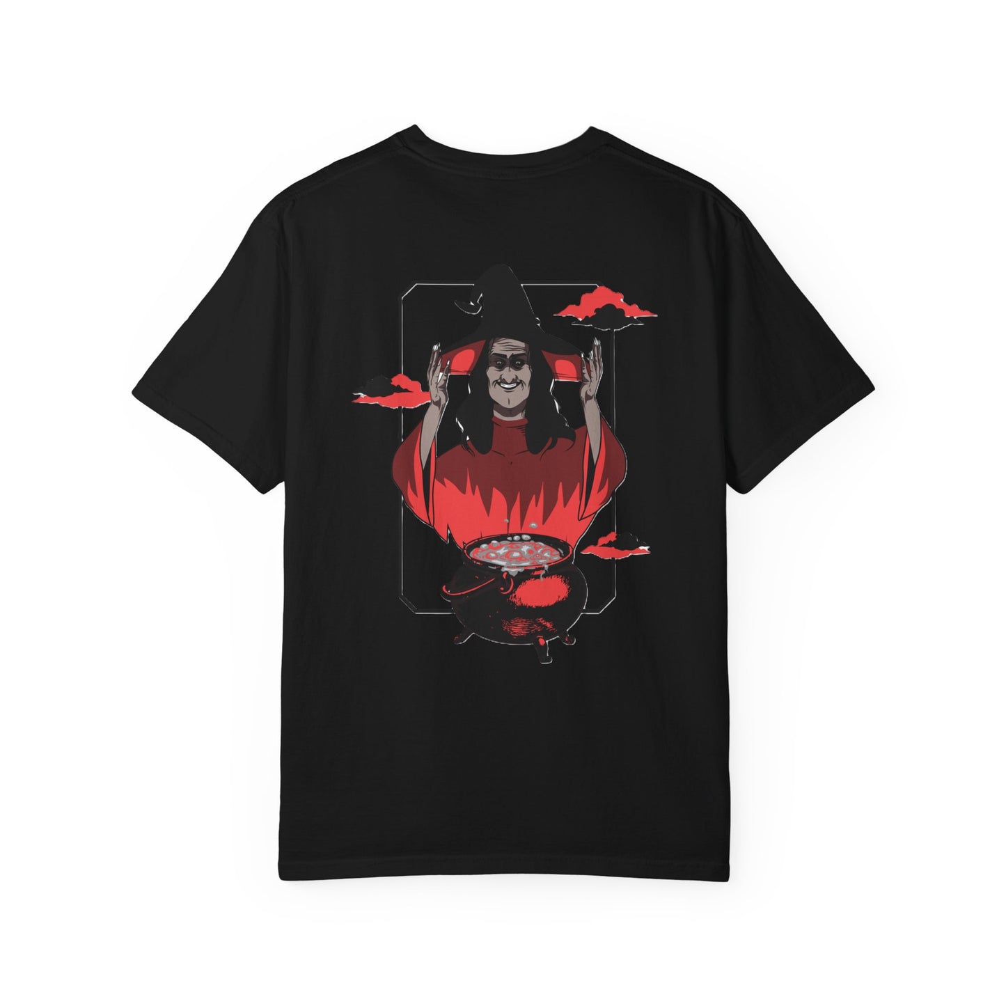 Halloween Themed Unisex T-Shirt - Spooky Graphic Tee for Halloween, Horror Fans, Gift for Witch Lovers, Casual Wear, Costume Top