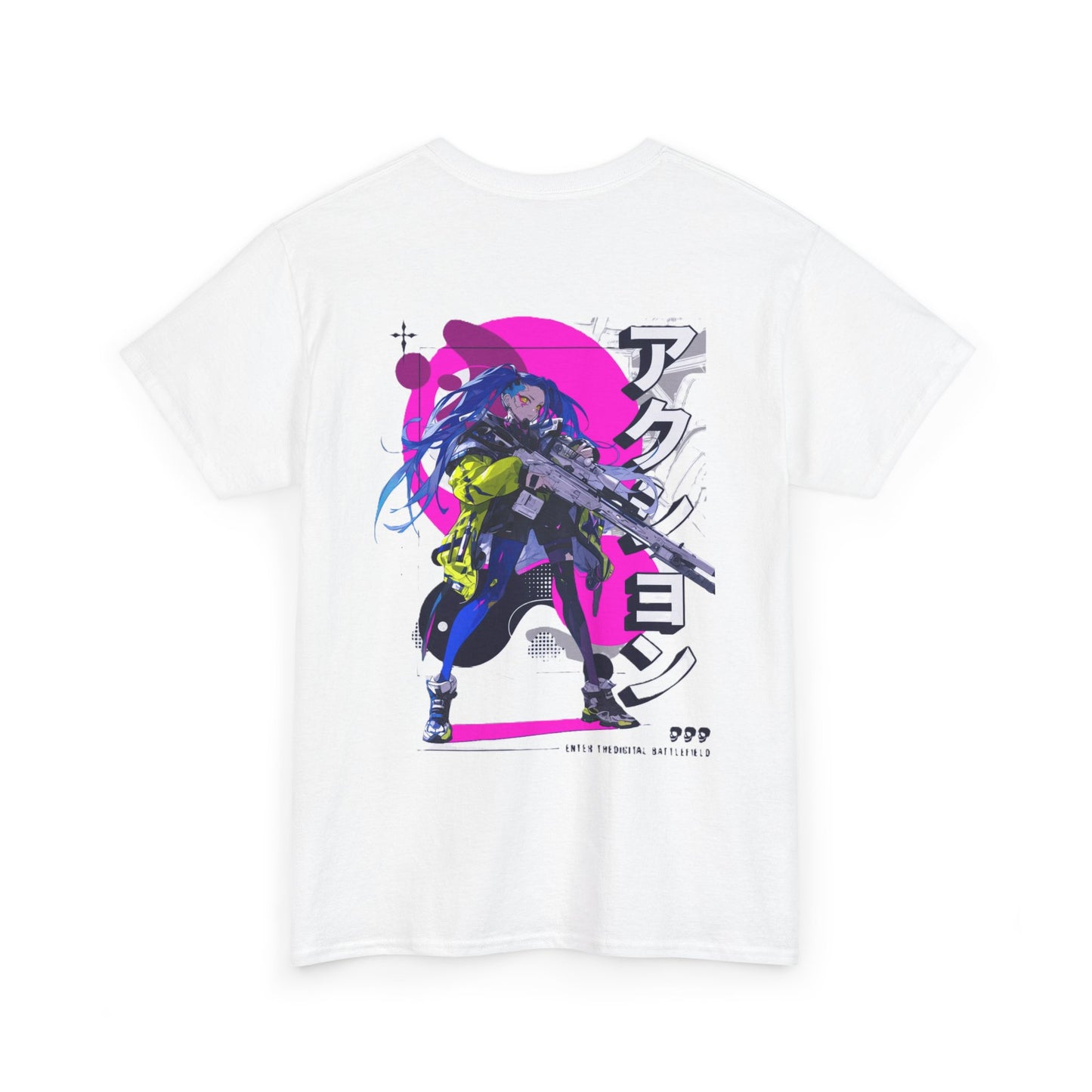 Anime Graphic Tee, Man's Cotton T-Shirt, Retro Aesthetic Apparel, Casual Streetwear, Gift for Fans
