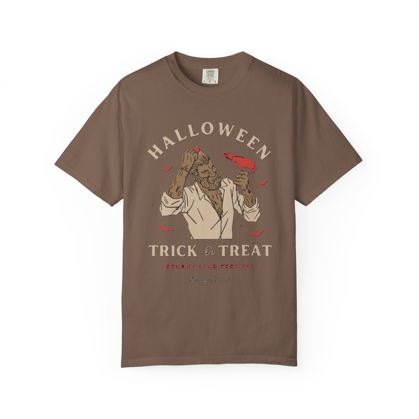 Halloween Trick or Treat Men T-Shirt, Spooky Shirt, Autumn Apparel, Fall Fashion, Halloween Costume, Trick or Treat Tee