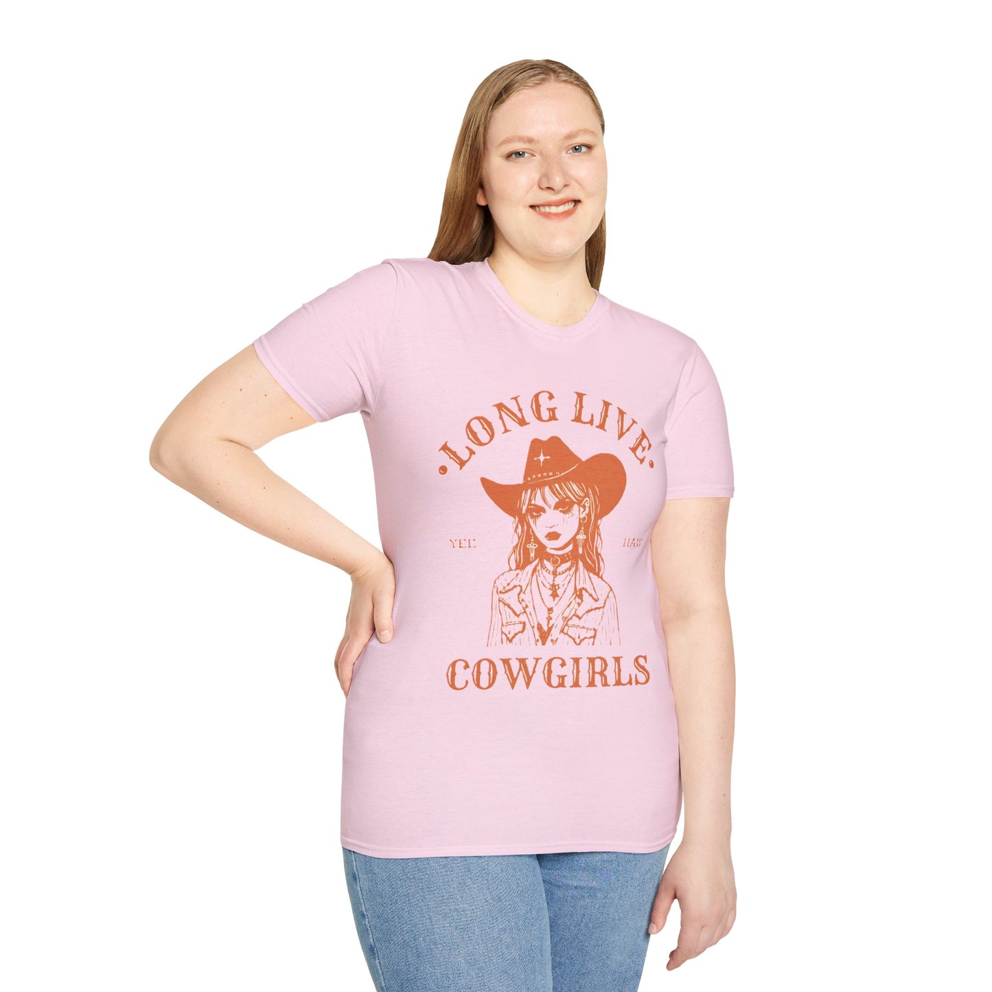 Long Live Cowgirls T-Shirt, Casual Tee, Gift for Cowgirl Lovers, Western Style Tee, Vintage Graphic T-Shirt, Everyday Wear