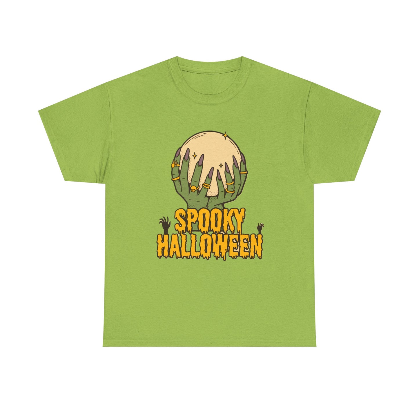 Spooky Halloween Tee, Halloween Apparel, Fall Fashion, Trick or Treat woman Shirt, Casual Halloween Outfit