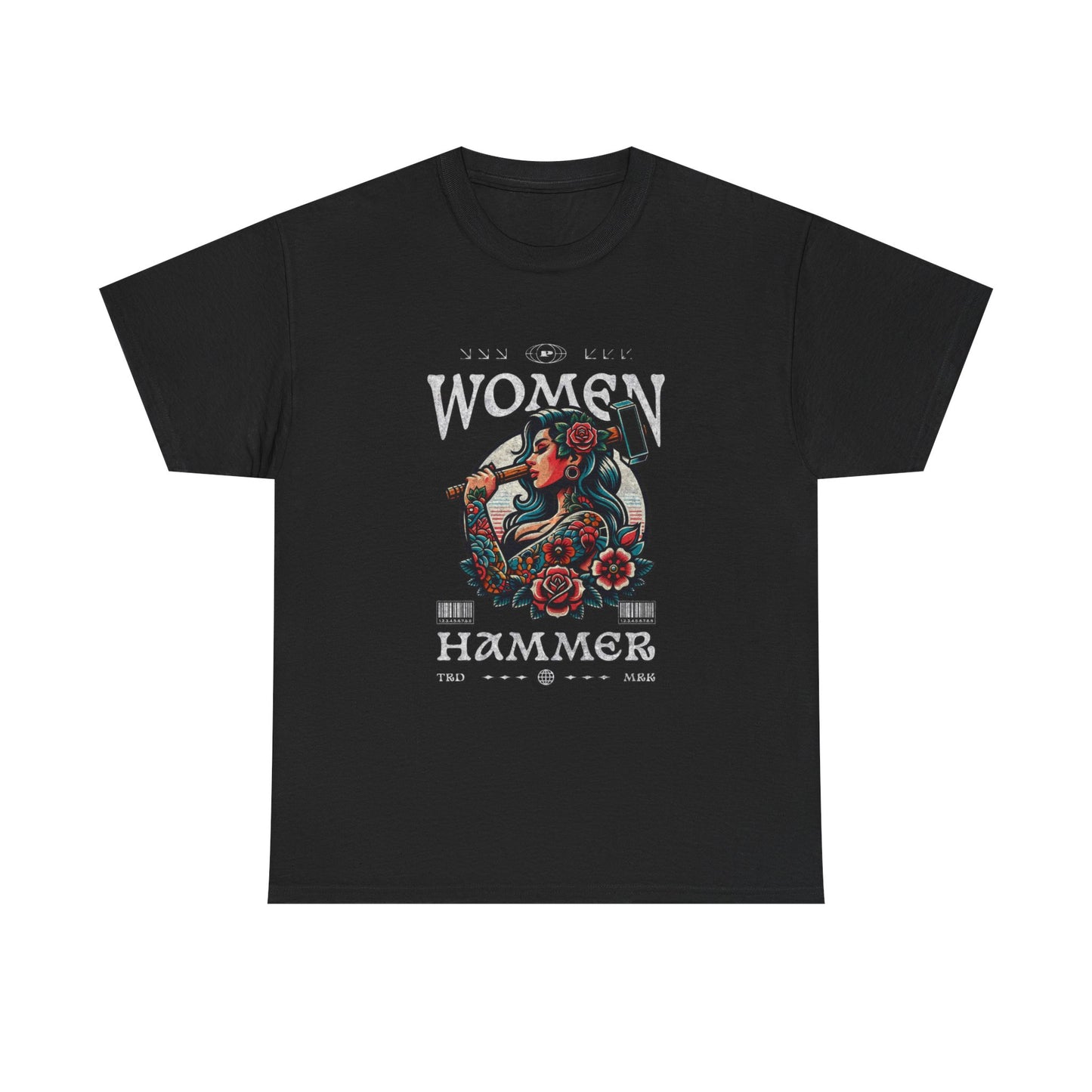 Empowered Women Graphic Tee, Heavy Cotton Tee, Feminist T-Shirt, Gift for Her, Casual Style Shirt, Art Apparel