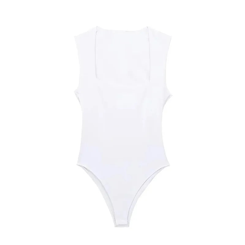 Women's Fashionable Sleeveless Bodysuit