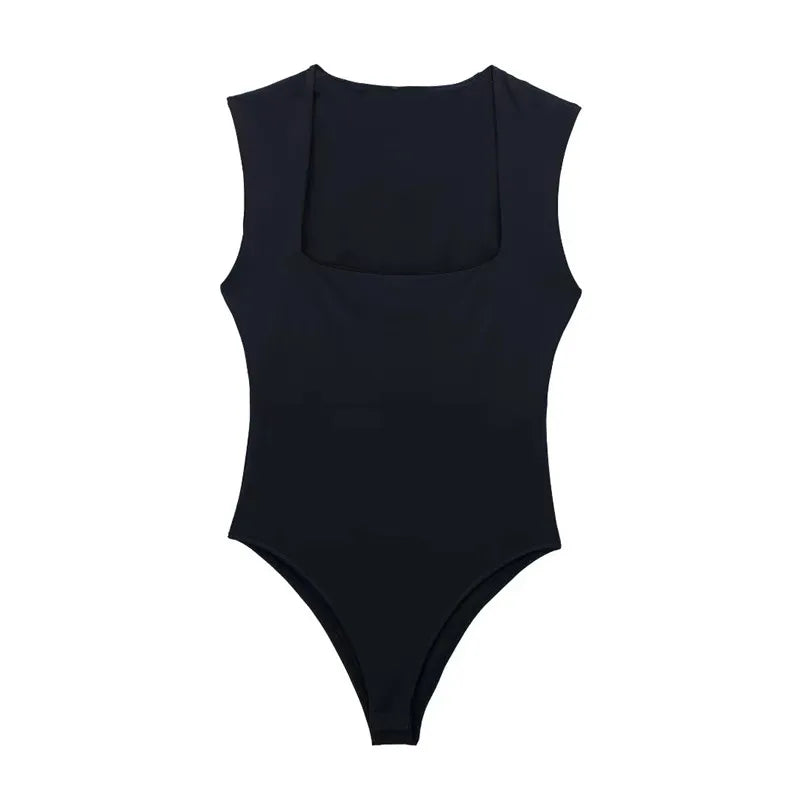Women's Fashionable Sleeveless Bodysuit