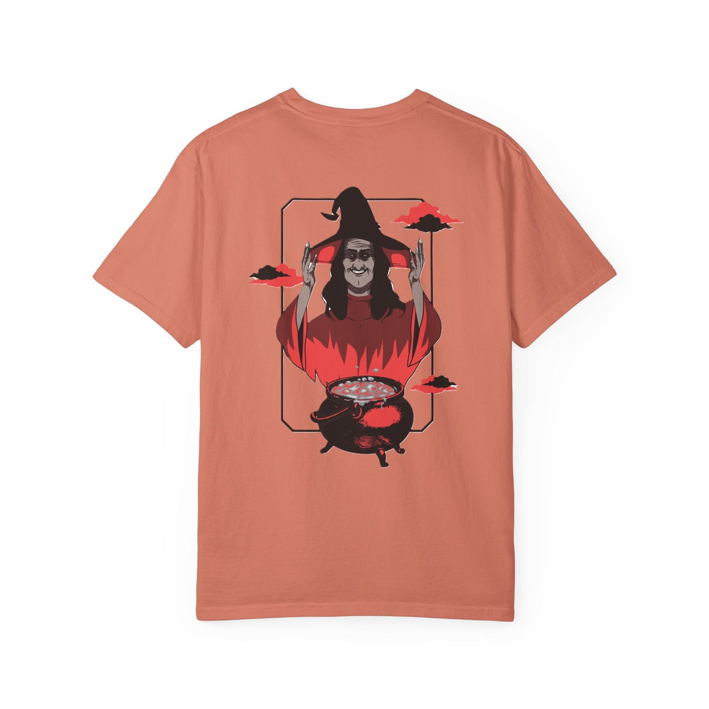 Halloween Themed Unisex T-Shirt - Spooky Graphic Tee for Halloween, Horror Fans, Gift for Witch Lovers, Casual Wear, Costume Top