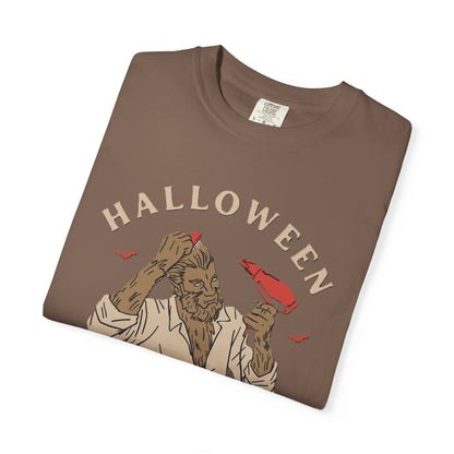 Halloween Trick or Treat Men T-Shirt, Spooky Shirt, Autumn Apparel, Fall Fashion, Halloween Costume, Trick or Treat Tee