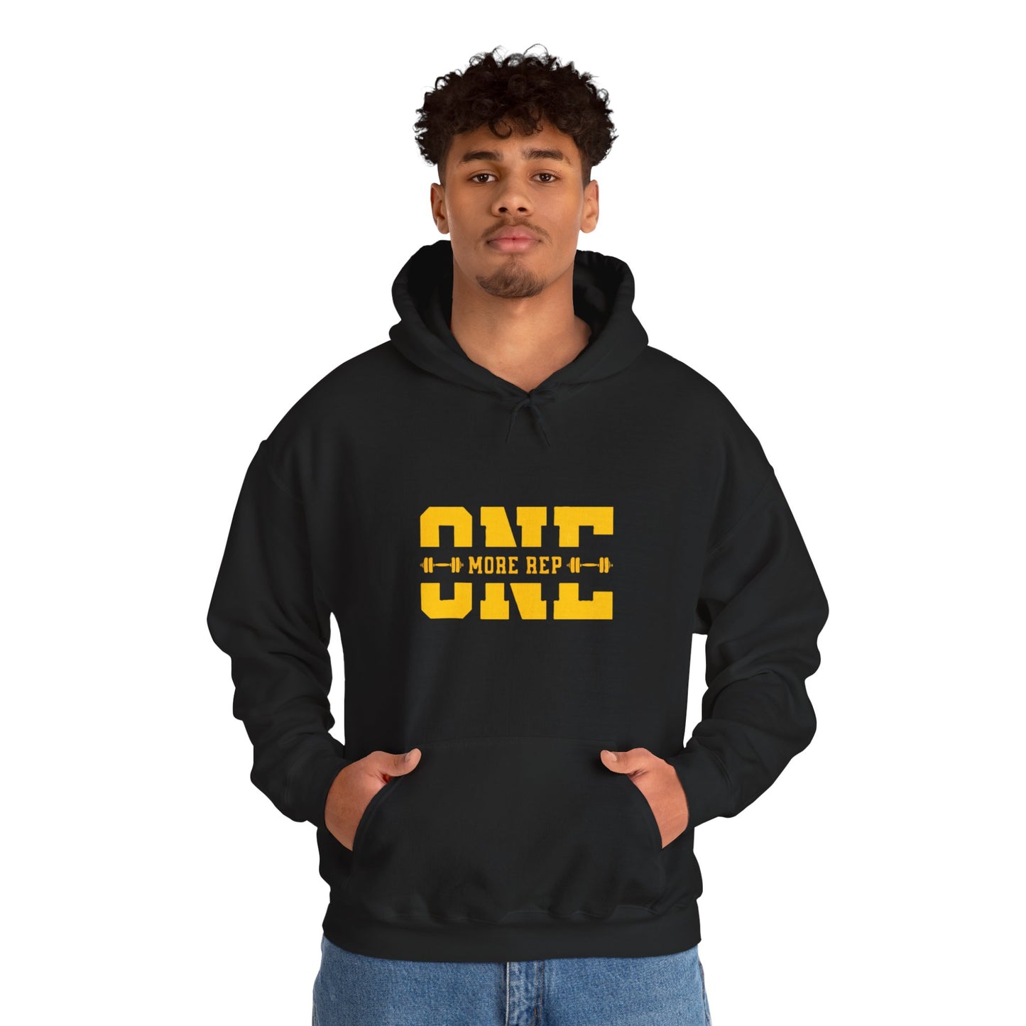 Motivational Man Hoodie - Fitness Gear, Gym Wear, Workout Apparel, Activewear, Gift for Him or Her