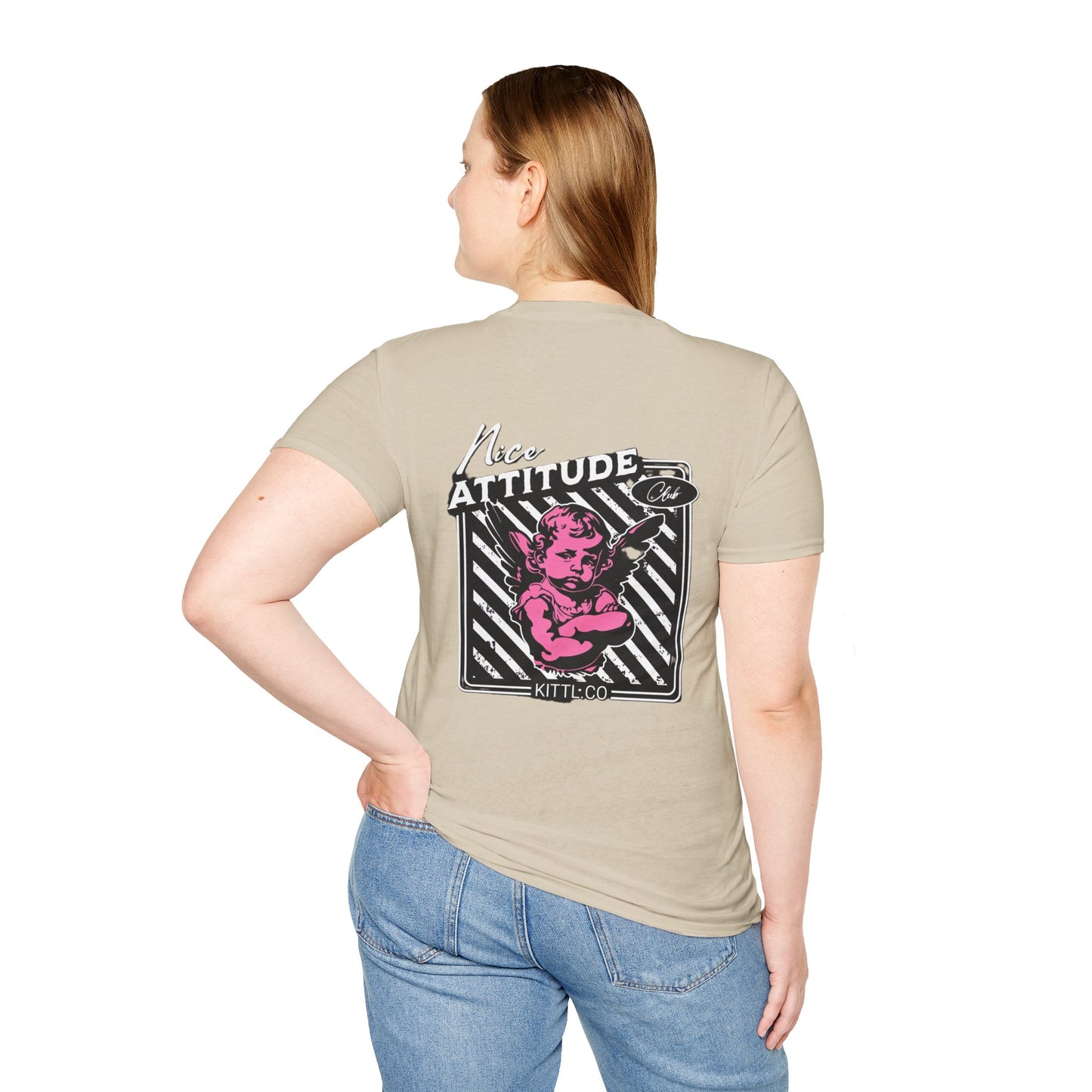 Unisex Graphic T-Shirt with Attitude Design - Trendy Casual Wear, Gift for Him/Her, Birthday, Everyday Style, Retro Vintage Tee