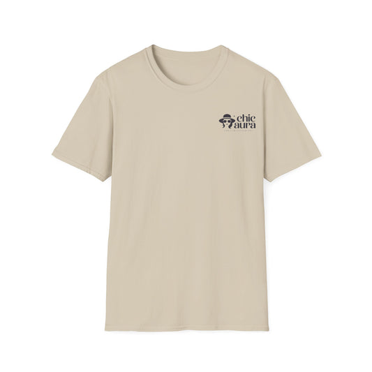 Chic Aura woman's  T-Shirt, Casual Wear, Gift for Her, Everyday Style, Fashion Tee, Comfortable Shirt