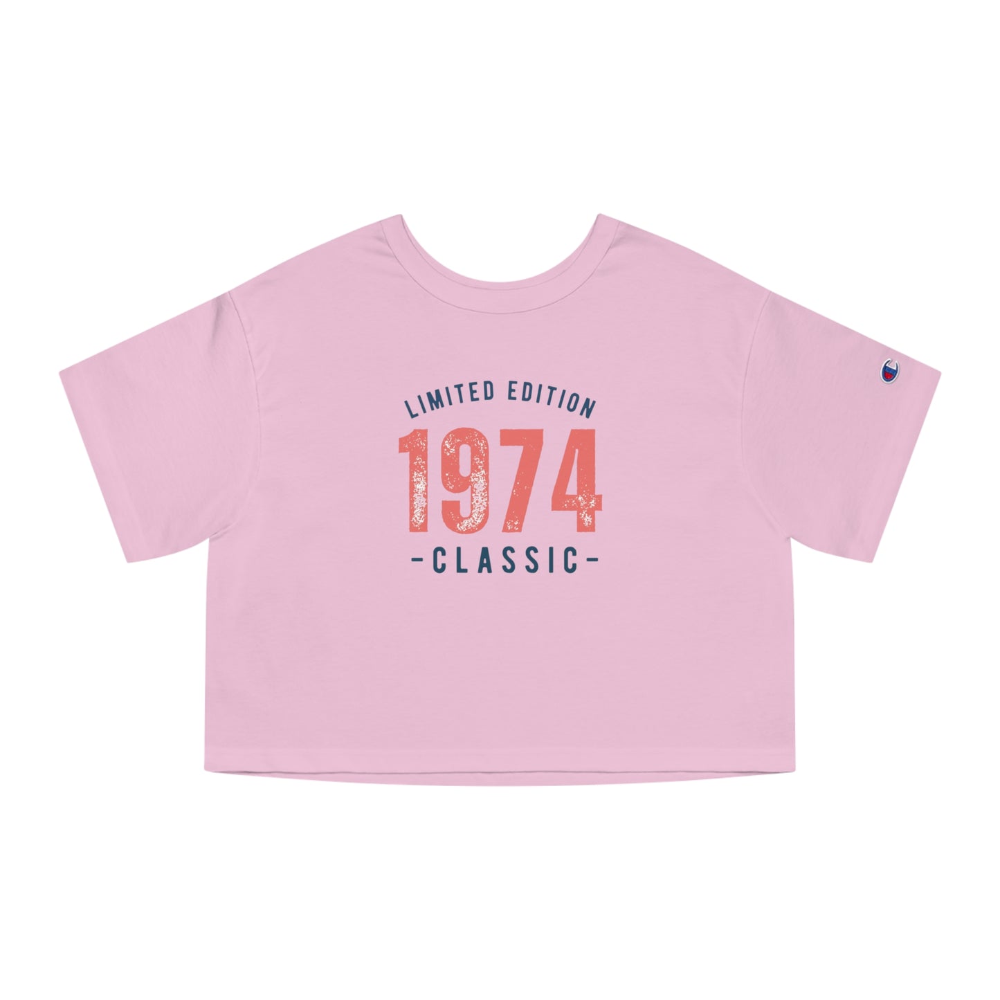 Limited Edition 1974 Cropped T-Shirt for Trendy Women, Vintage Style Tee, Retro Fashion Top, Casual Summer Wear, Perfect Gift