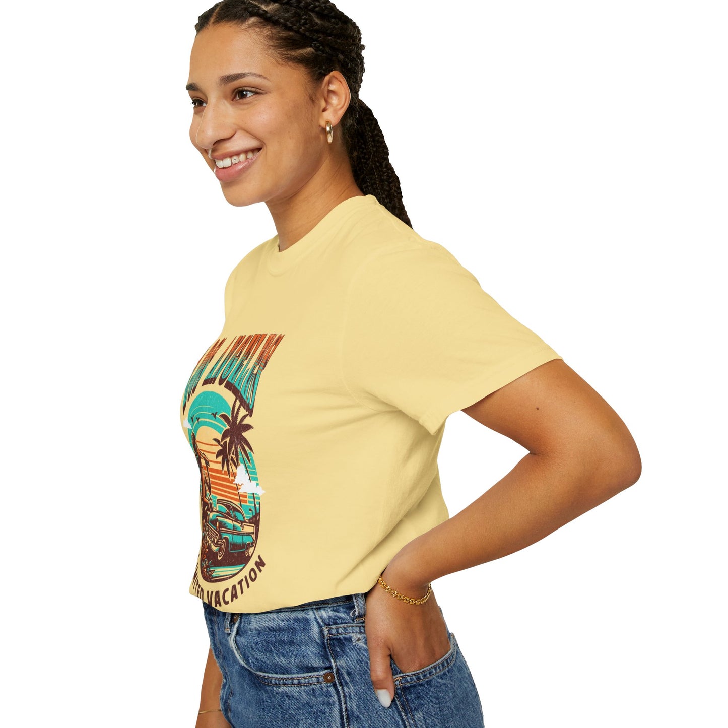 Los Angeles Vacation T-shirt , Summer Wear, Retro Graphic Tee, Travel Souvenir, Casual Outing Top