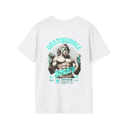 Unstoppable Power T-Shirt | Motivational Tee for Fitness Lovers, Gym Wear, Workout Shirt, Gift for Him, Casual Style