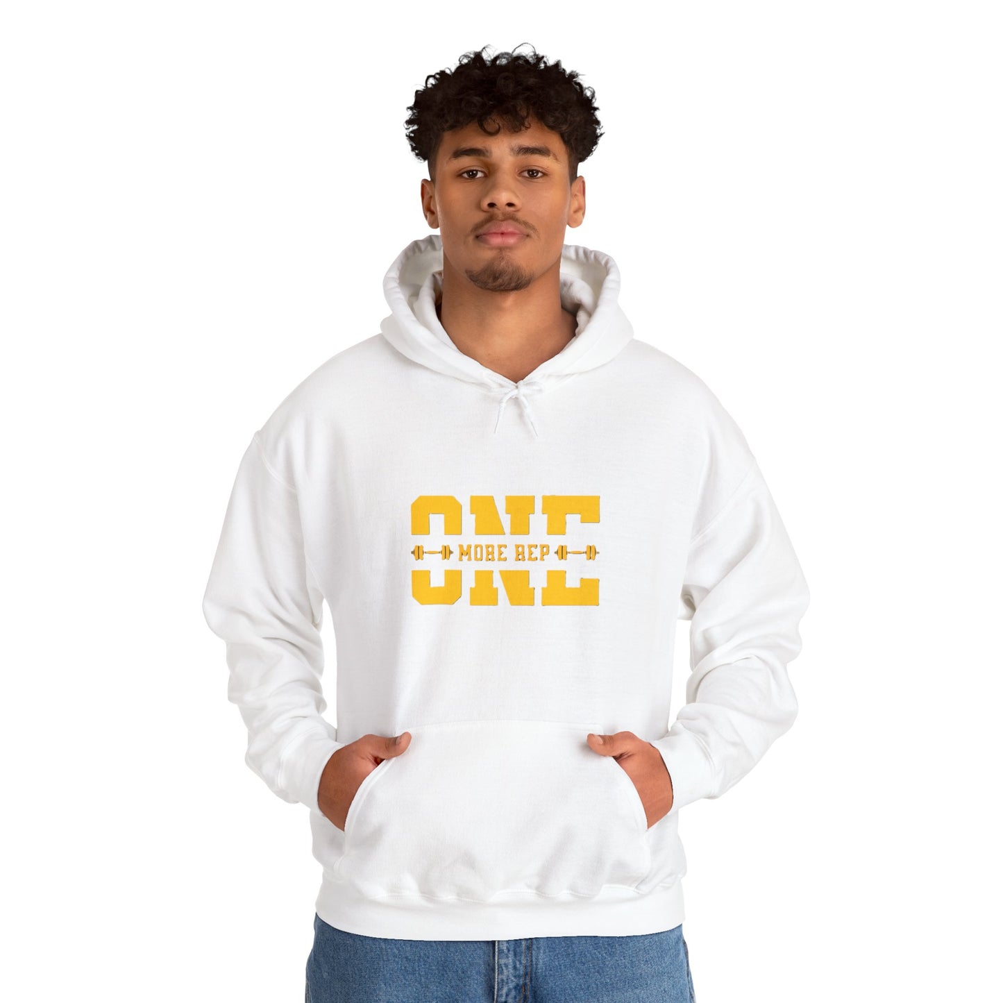 Motivational Man Hoodie - Fitness Gear, Gym Wear, Workout Apparel, Activewear, Gift for Him or Her