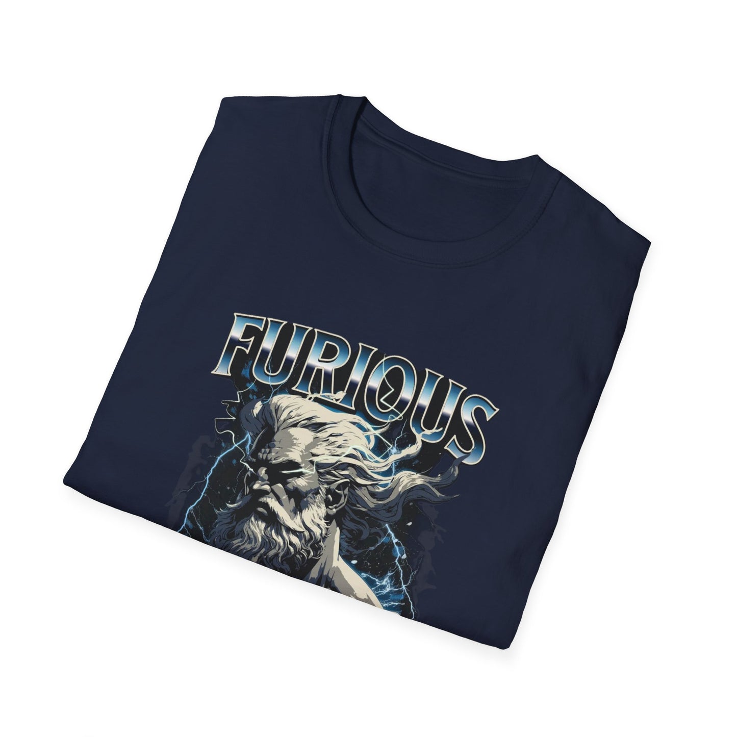 Furious Mythical T-Shirt, Graphic Tee, Gift for Artists, Casual Wear, Everyday Shirt, Unique Gift Idea