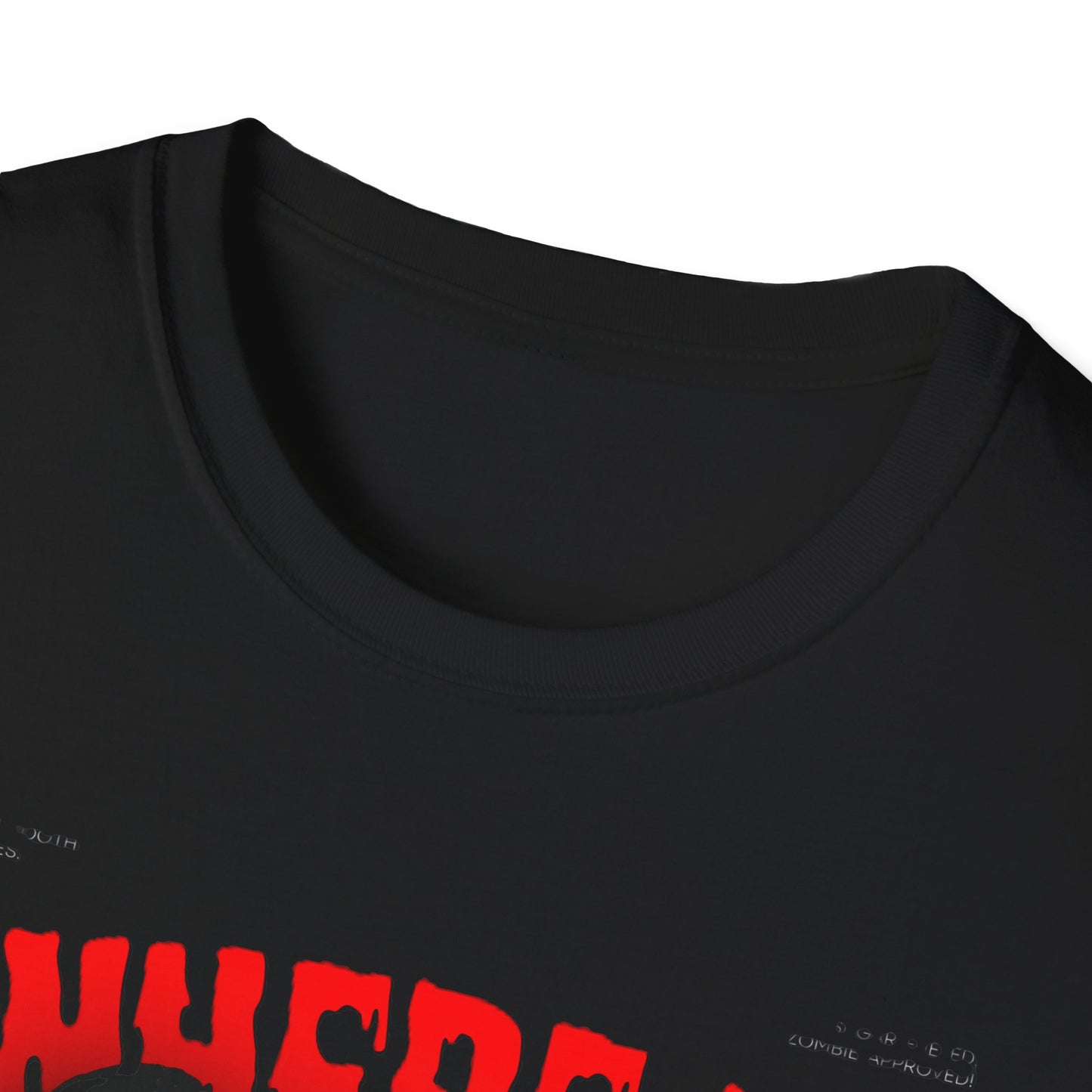 Zombie Halloween T-Shirt, Where is My Candy? Graphic Tee, Unisex Softstyle Tee, Horror T-Shirt, Spooky Costume Apparel