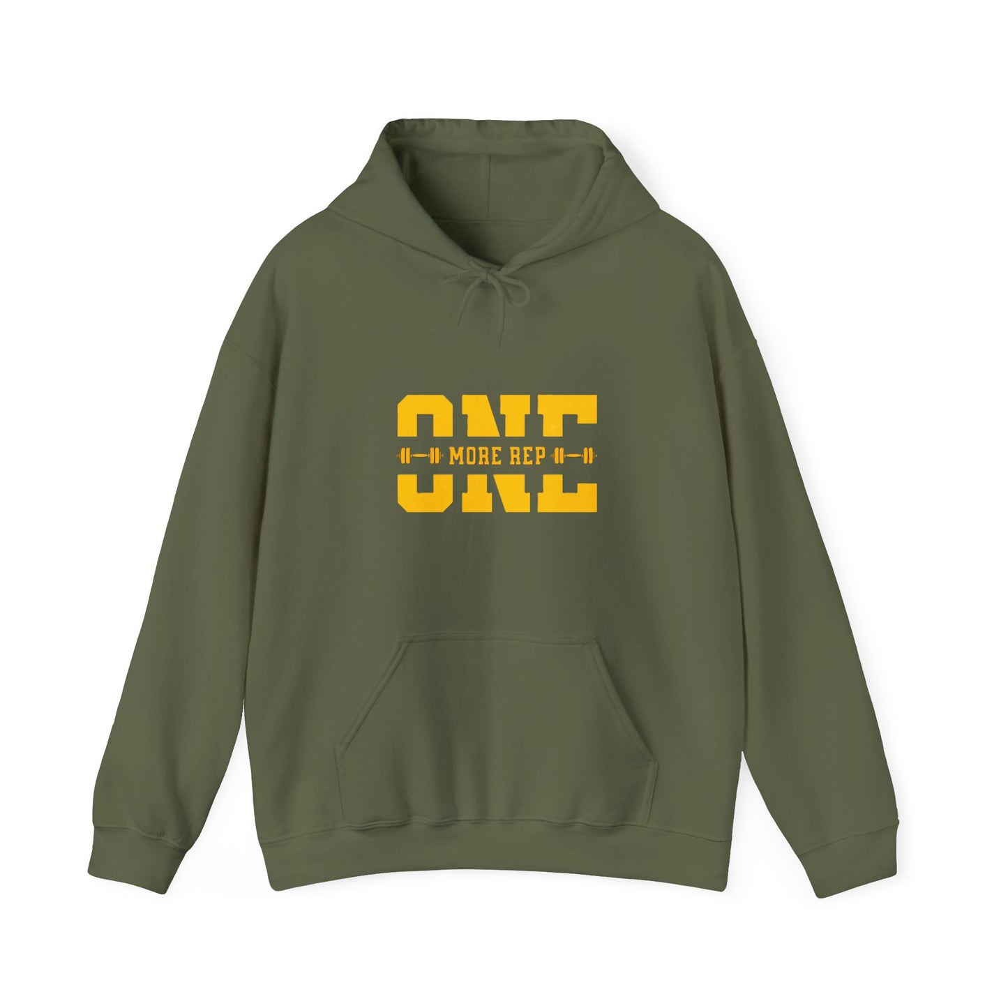 Motivational Man Hoodie - Fitness Gear, Gym Wear, Workout Apparel, Activewear, Gift for Him or Her