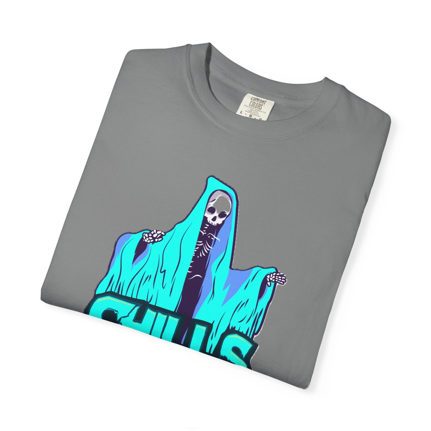 Chills and Thrills Graphic T-Shirt, Halloween Shirt, Unisex Tee, Spooky Shirt, Casual Wear, Perfect for Fall Celebrations