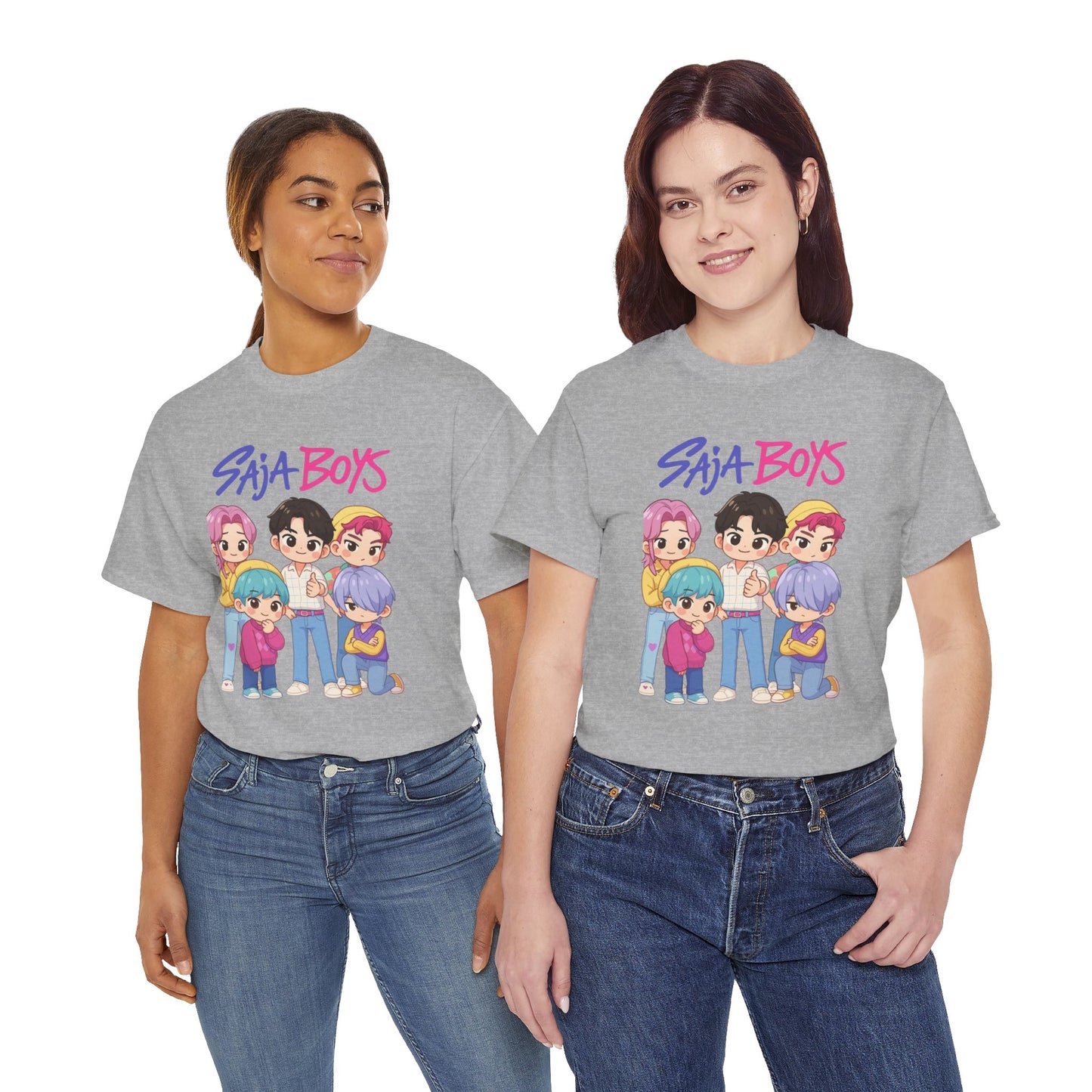 Women's Shirts of Kpop Demon Hunters- Saja Boys
