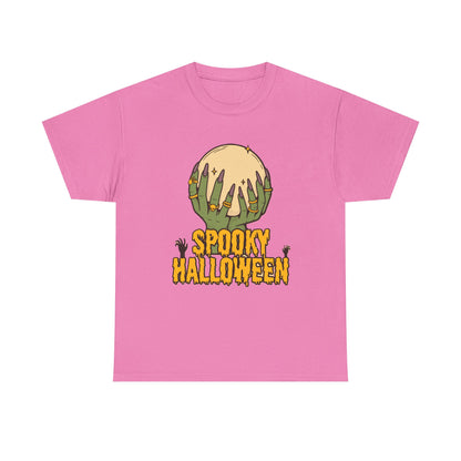 Spooky Halloween Tee, Halloween Apparel, Fall Fashion, Trick or Treat woman Shirt, Casual Halloween Outfit