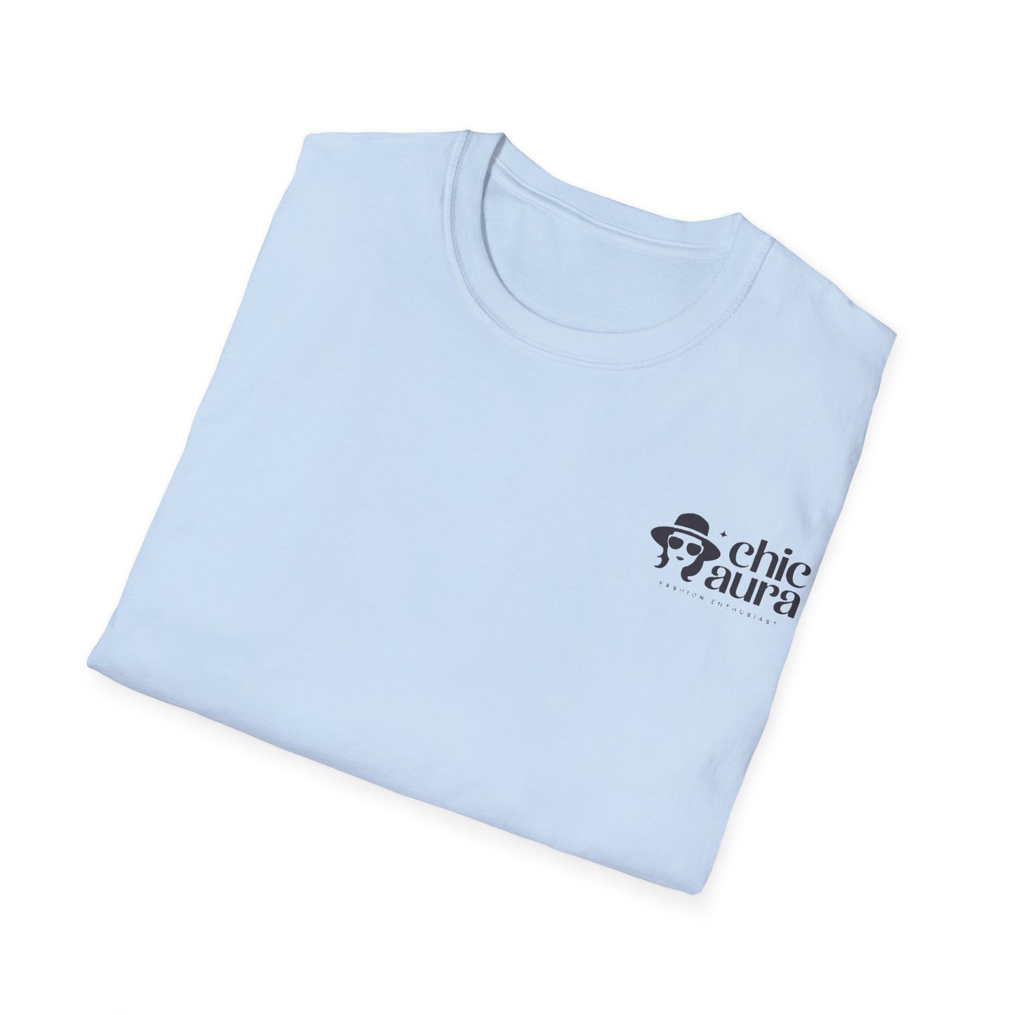 Chic Aura woman's  T-Shirt, Casual Wear, Gift for Her, Everyday Style, Fashion Tee, Comfortable Shirt