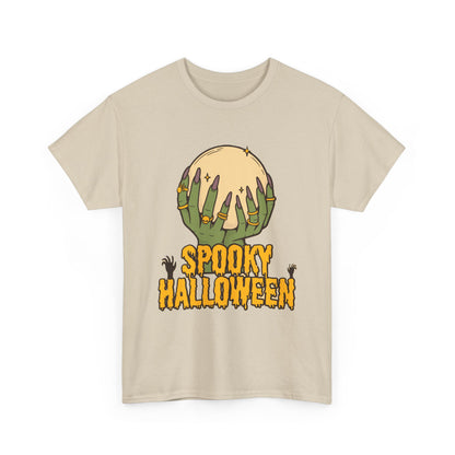 Spooky Halloween Tee, Halloween Apparel, Fall Fashion, Trick or Treat woman Shirt, Casual Halloween Outfit