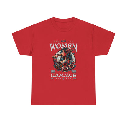Empowered Women Graphic Tee, Heavy Cotton Tee, Feminist T-Shirt, Gift for Her, Casual Style Shirt, Art Apparel