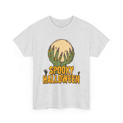 Spooky Halloween Tee, Halloween Apparel, Fall Fashion, Trick or Treat woman Shirt, Casual Halloween Outfit