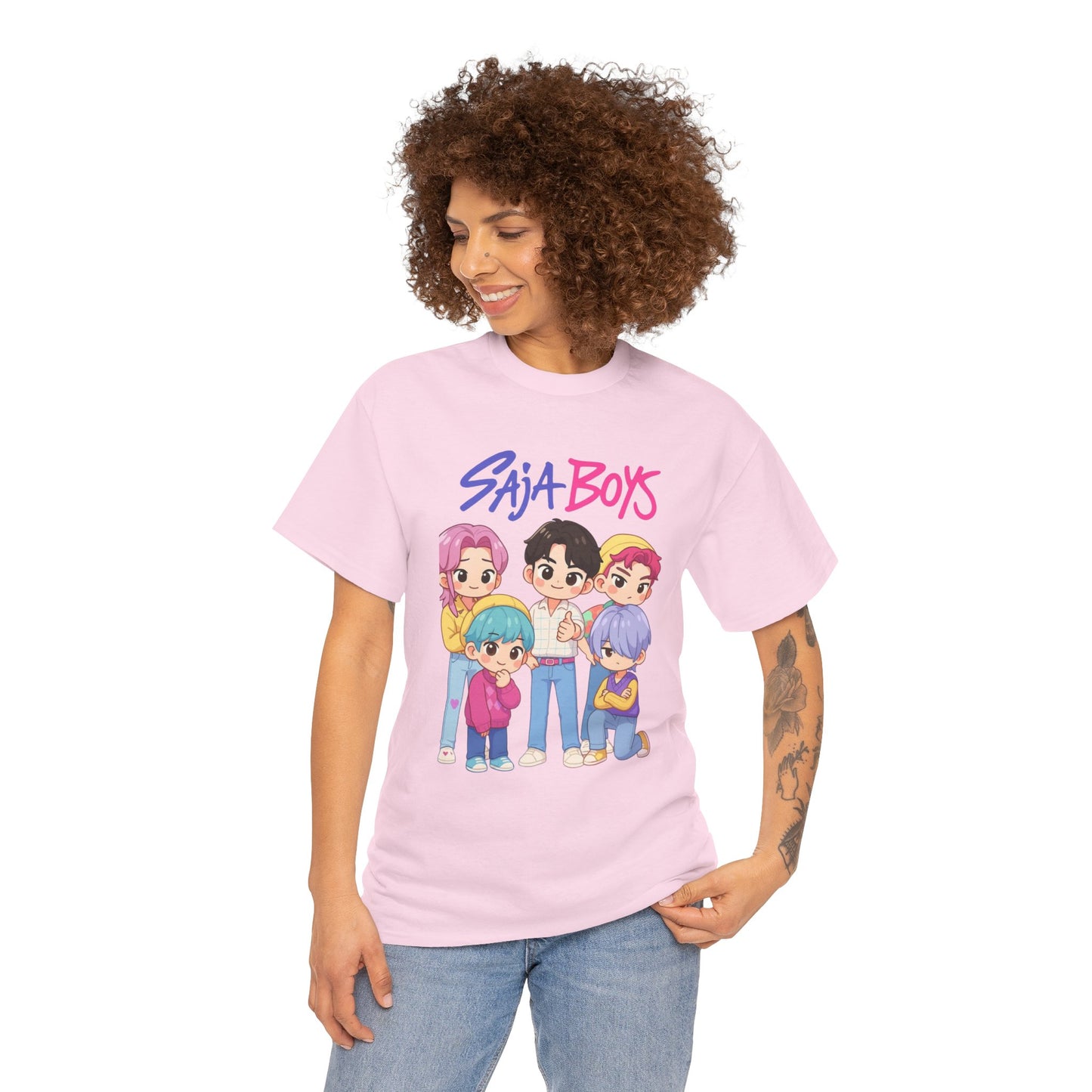 Women's Shirts of Kpop Demon Hunters- Saja Boys