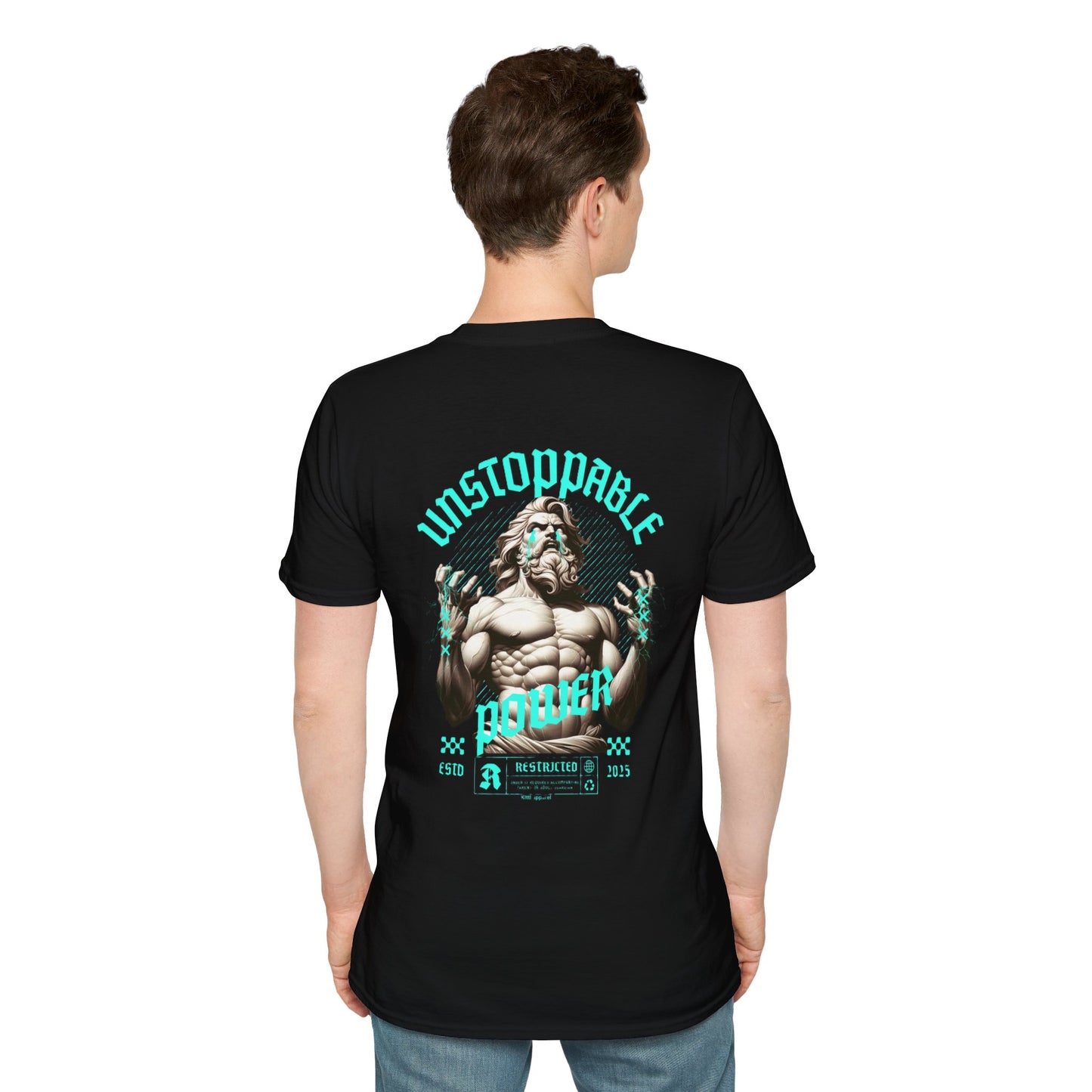 Unstoppable Power T-Shirt | Motivational Tee for Fitness Lovers, Gym Wear, Workout Shirt, Gift for Him, Casual Style