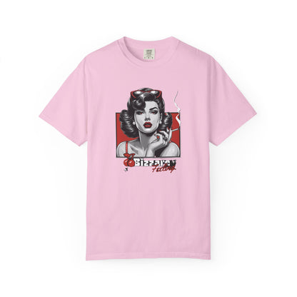 Vintage-Inspired Graphic T-Shirt, Retro Women's Fashion Tee, Gift for Her, Casual Summer Wear, 50s Style Top