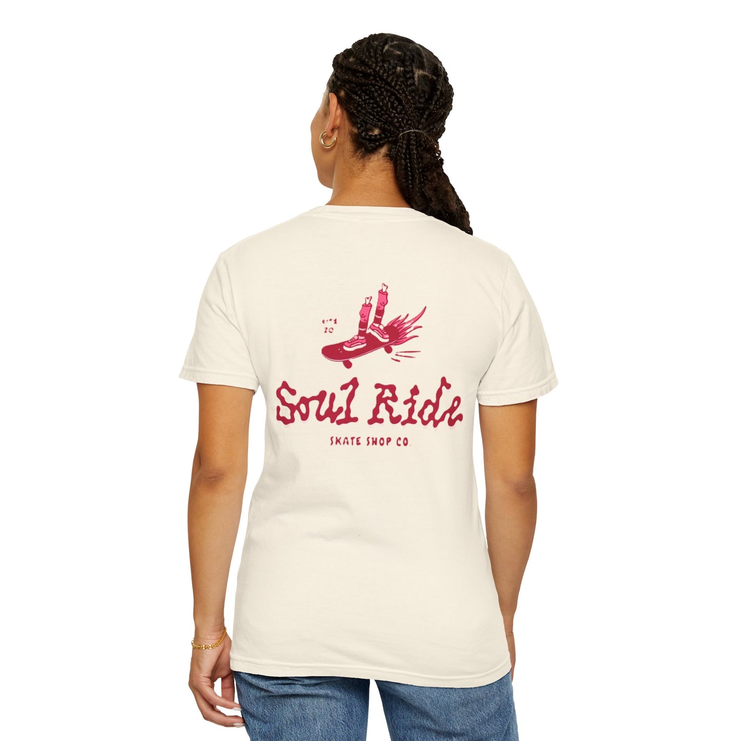 Soul Ride Unisex T-Shirt, Skate Apparel, Graphic Tee, Casual Wear, Gift for Skateboarders