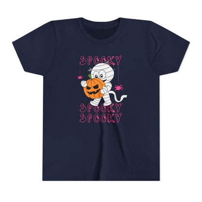 Cute Halloween Shirt for girls, Trick or Treat Top, Halloween Costume, Fun Fall Apparel, Girls T-Shirt