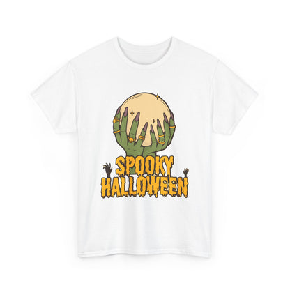 Spooky Halloween Tee, Halloween Apparel, Fall Fashion, Trick or Treat woman Shirt, Casual Halloween Outfit