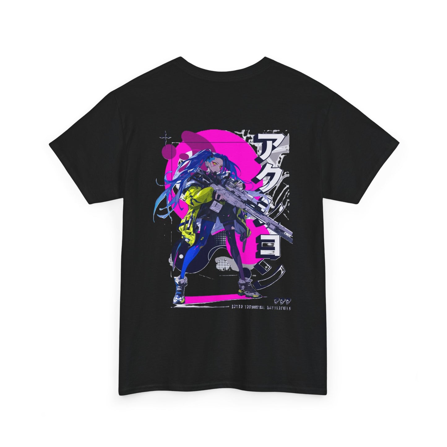 Anime Graphic Tee, Man's Cotton T-Shirt, Retro Aesthetic Apparel, Casual Streetwear, Gift for Fans