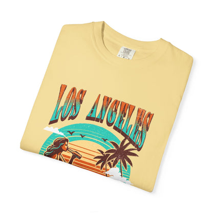 Los Angeles Vacation T-shirt , Summer Wear, Retro Graphic Tee, Travel Souvenir, Casual Outing Top