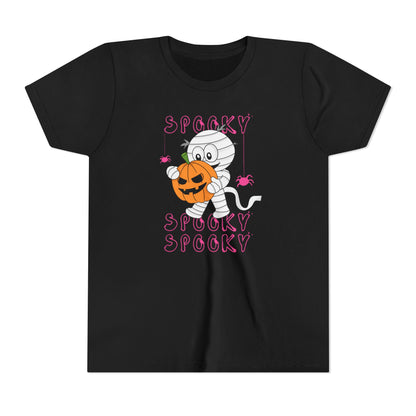 Cute Halloween Shirt for girls, Trick or Treat Top, Halloween Costume, Fun Fall Apparel, Girls T-Shirt
