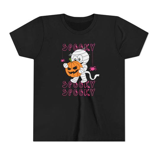 Cute Halloween Shirt for girls, Trick or Treat Top, Halloween Costume, Fun Fall Apparel, Girls T-Shirt