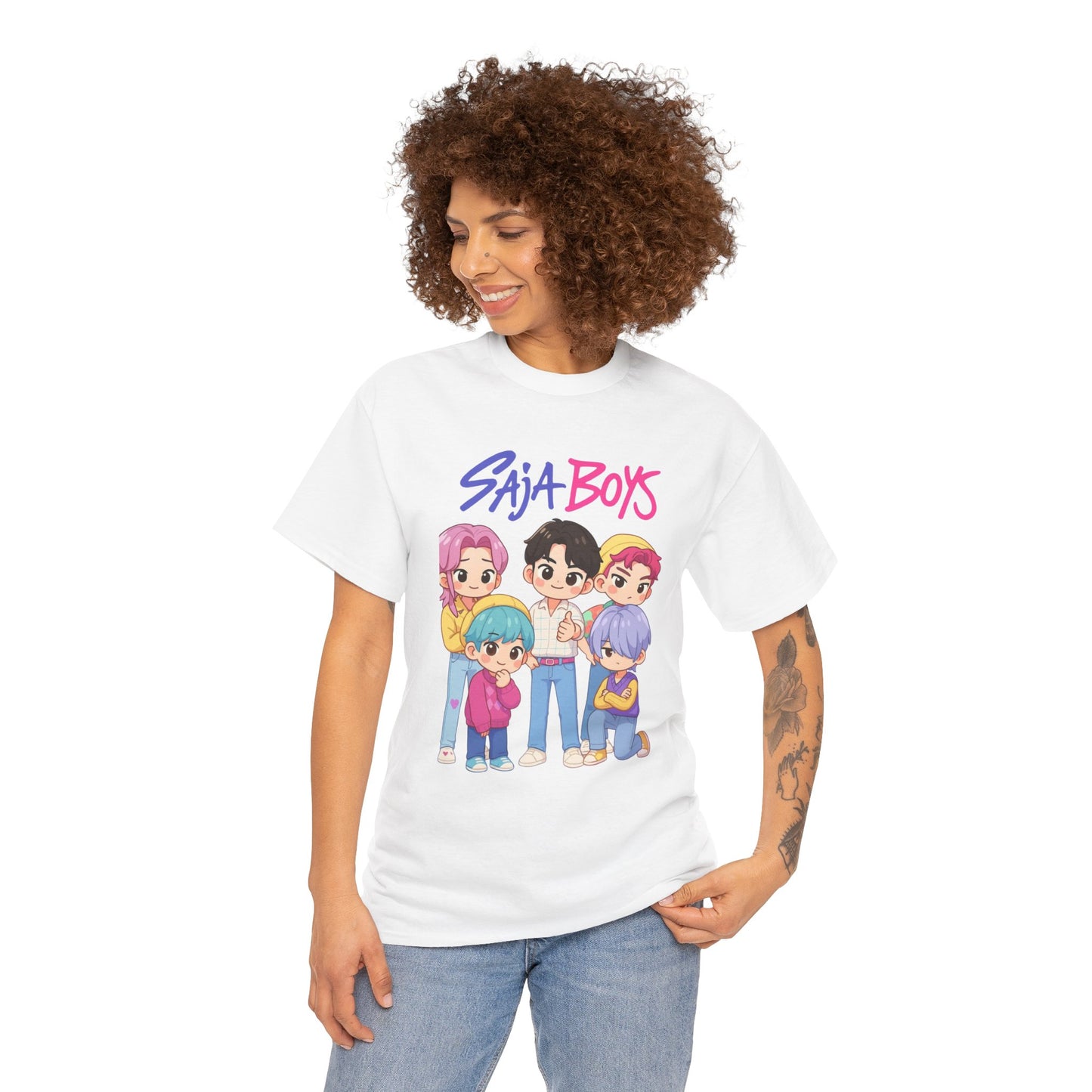 Women's Shirts of Kpop Demon Hunters- Saja Boys