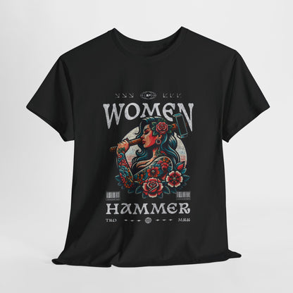 Empowered Women Graphic Tee, Heavy Cotton Tee, Feminist T-Shirt, Gift for Her, Casual Style Shirt, Art Apparel